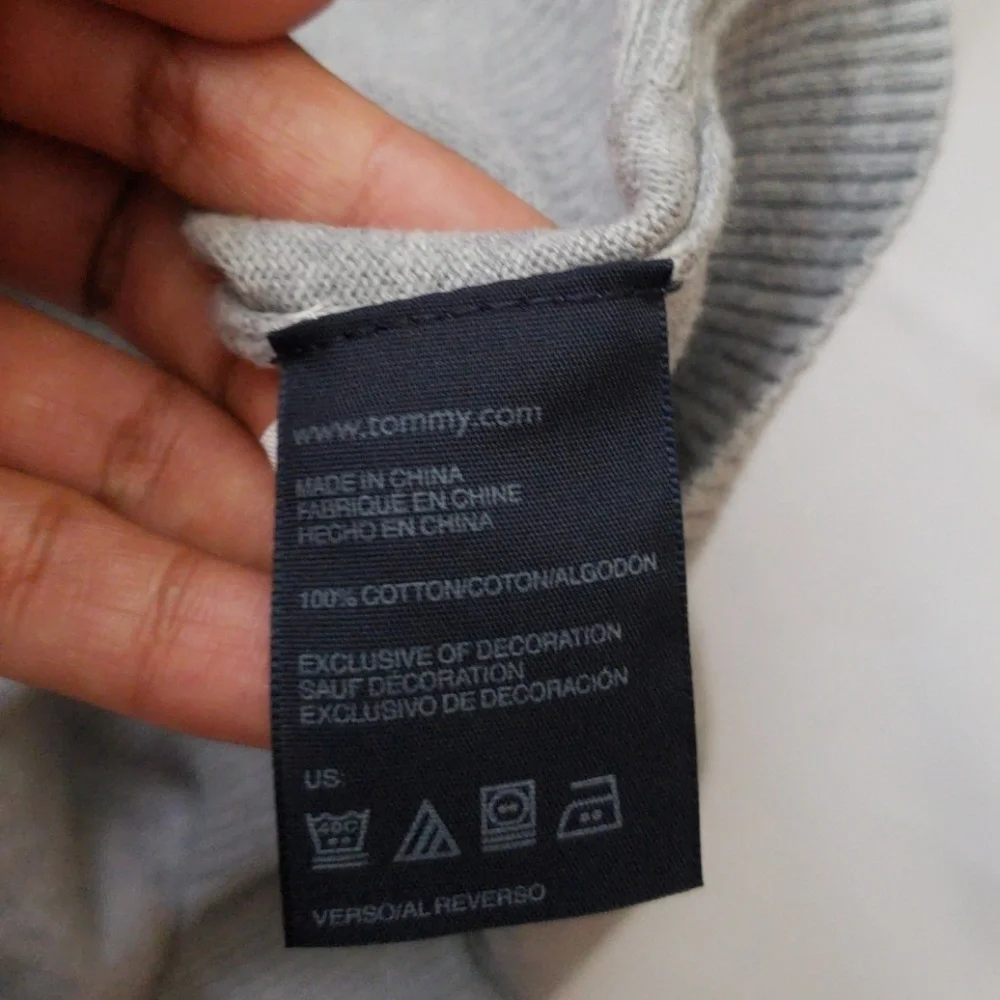 TOMMY HILFIGER BOYS LONG SLEEVE SHIRT SZ M - Picture 4 of 4